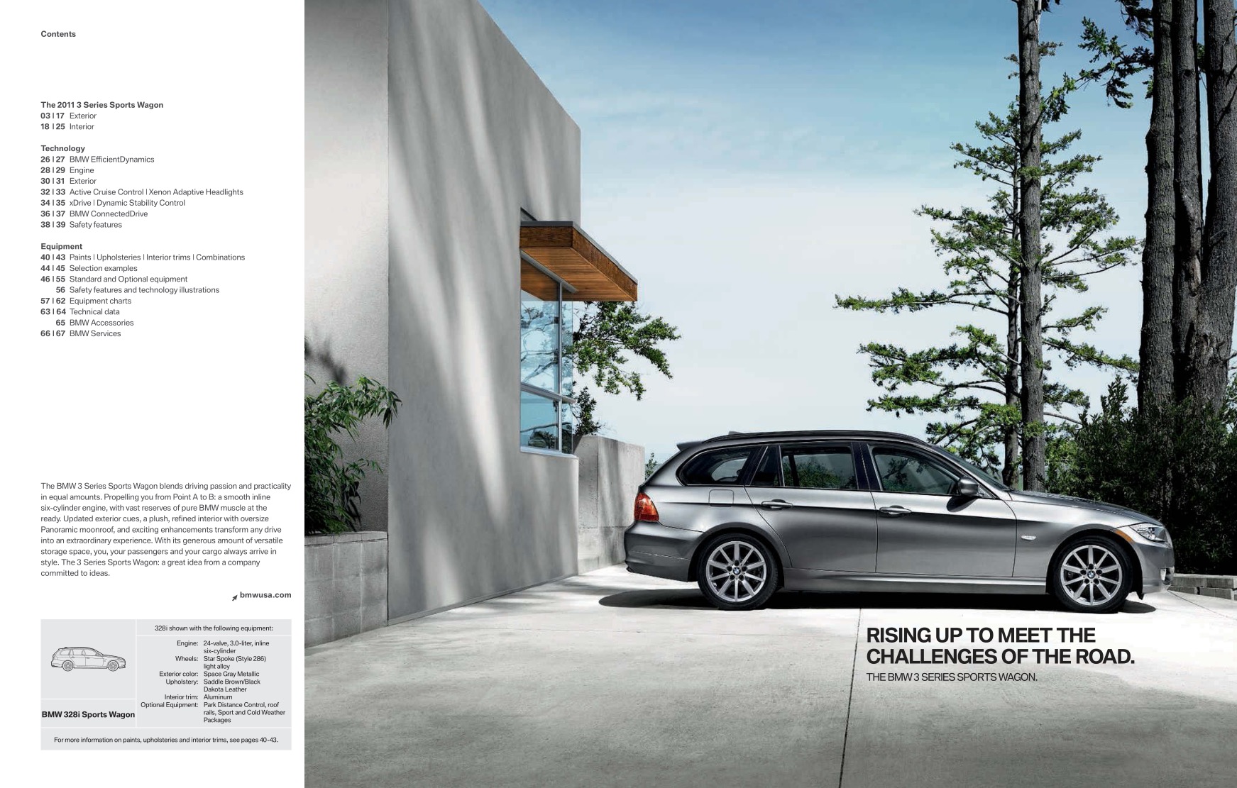 2011 BMW 3-Series Wagon Brochure Page 25